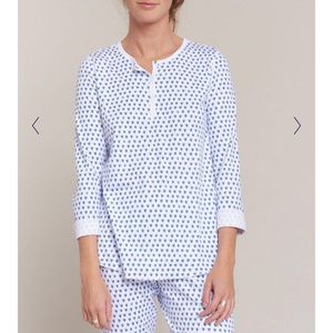 Roller Rabbit Hearts Pajamas (blue)
